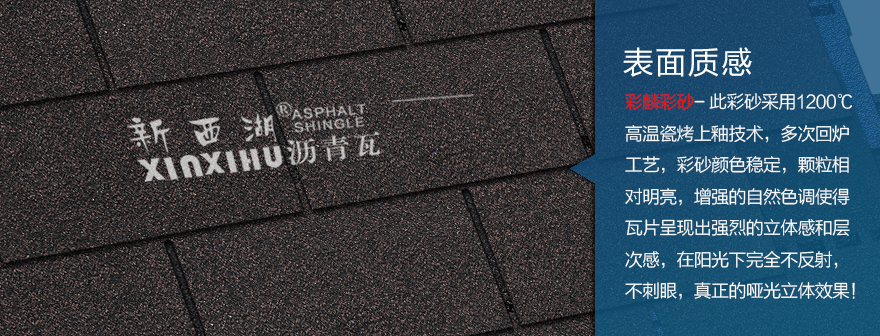 標準單層深咖啡瀝青瓦細節02 標準單層深咖啡瀝青瓦細節02